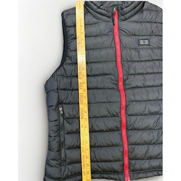 NEBERON Men’s Heated Vest Black Red Zipper Battery Not Included Size XL - Picture 7 of 8